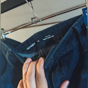 NWT Old Navy High Rise Wide Leg Jeans